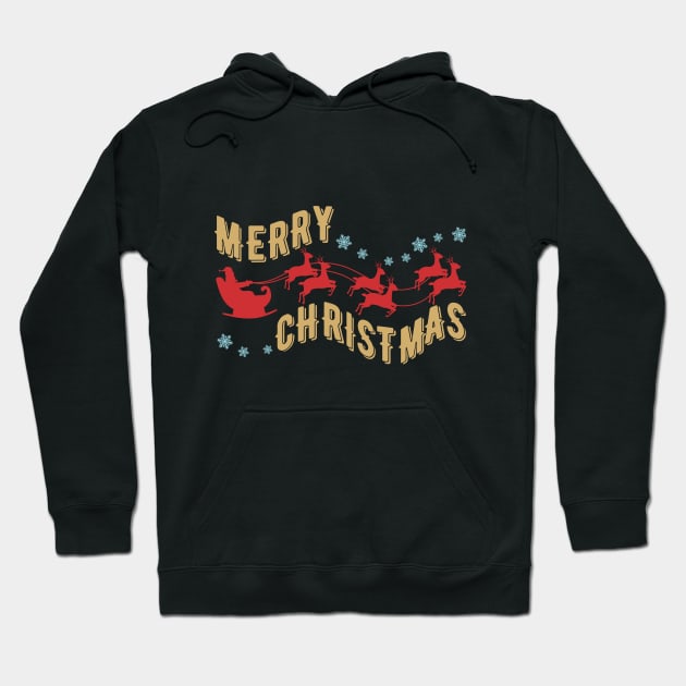 Merry Christmas Hoodie by C_ceconello